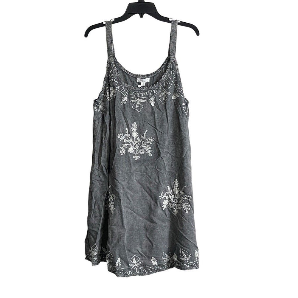 NWT DAISY ISLAND Med Mini Sundress Embroidered Floral Boho Cottagecore